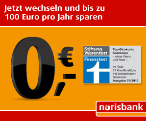 Bestes Girokonto Norisbank