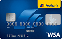 Postbank VISA-Karte