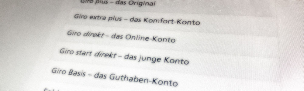 Ab Novemver ändert die Postbank ihre Gebührenstruktur bei den Girokonten Postbankgebühren